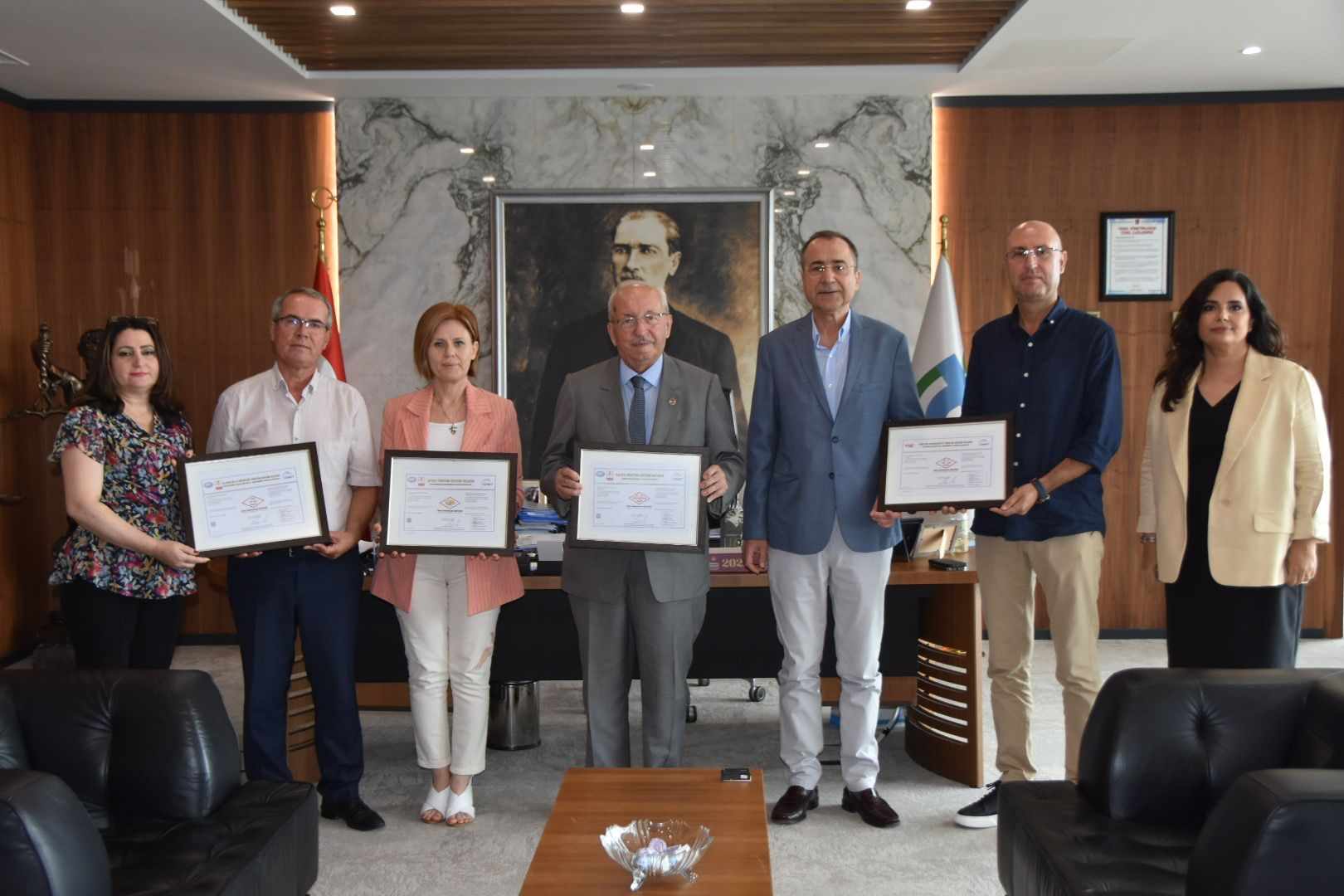 Türk Standartları Enstitüsü (TSE) Tekirdağ Büyükşehir Belediyesi’nin uygulamalarını denetledi ve