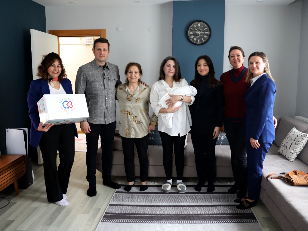 Çerkezköy Belediyesi tarafından hayata geçirilen Hoş Geldin Bebek Projesi kapsamında