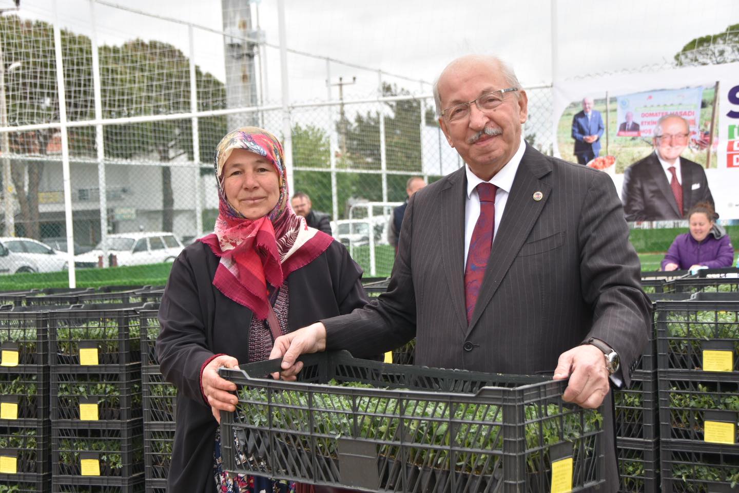 Tekirdağ Büyükşehir Belediyesi Sebze Yetiştiriciliğinin Geliştirilmesi Projesi kapsamında Şarköy ilçesinde