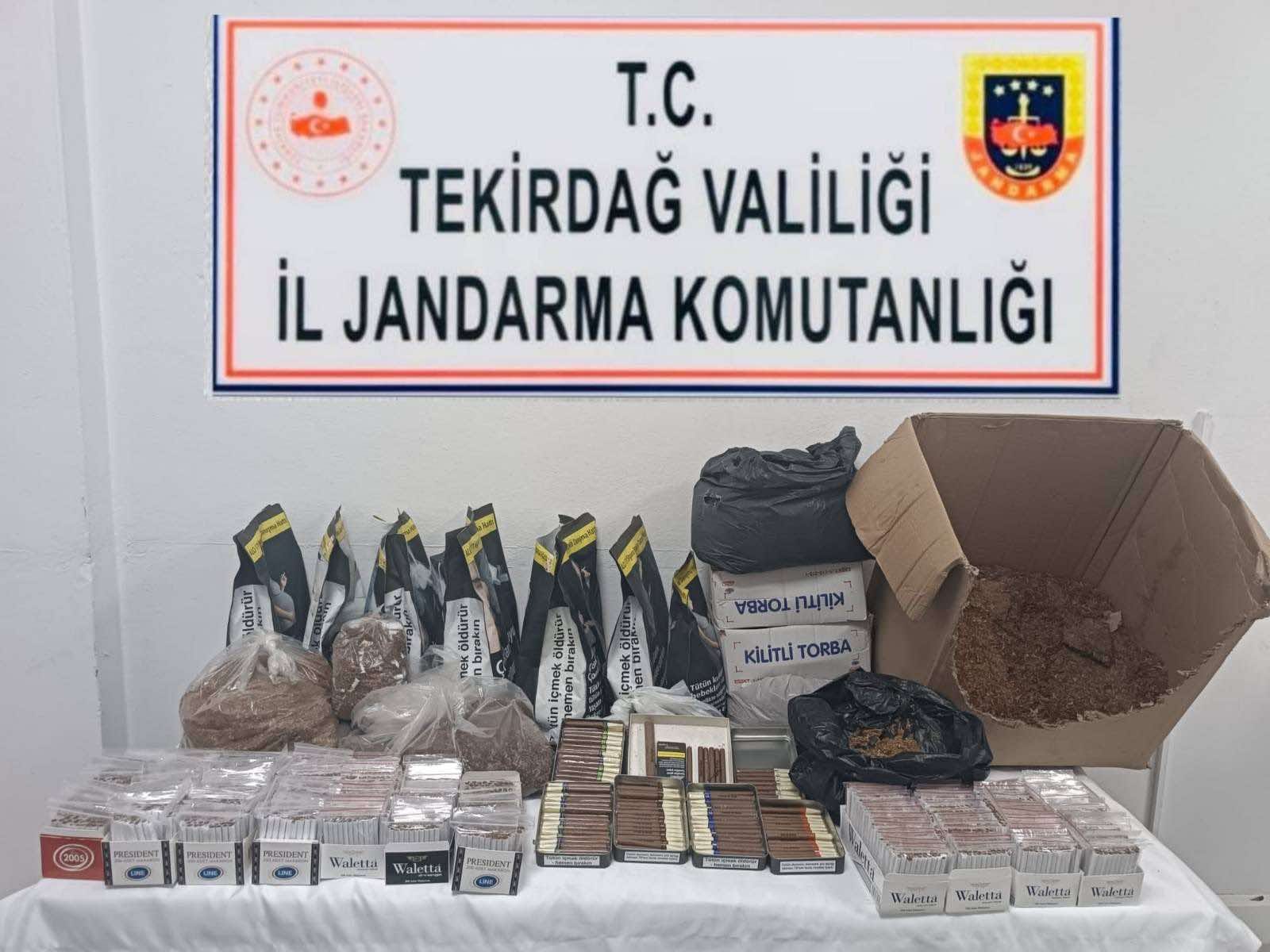 Tekirdağ’da Uyuşturucu Operasyonu Tekirdağ’ın Kapaklı ve Malkara ilçesinde jandarma ekiplerince uyuşturucu ve kaçak