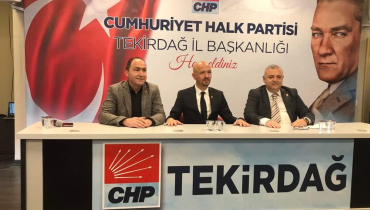 Cenk Boduç, Cumhuriyet Halk Partisi’nden (CHP) Süleymanpaşa Belediye Başkanı aday