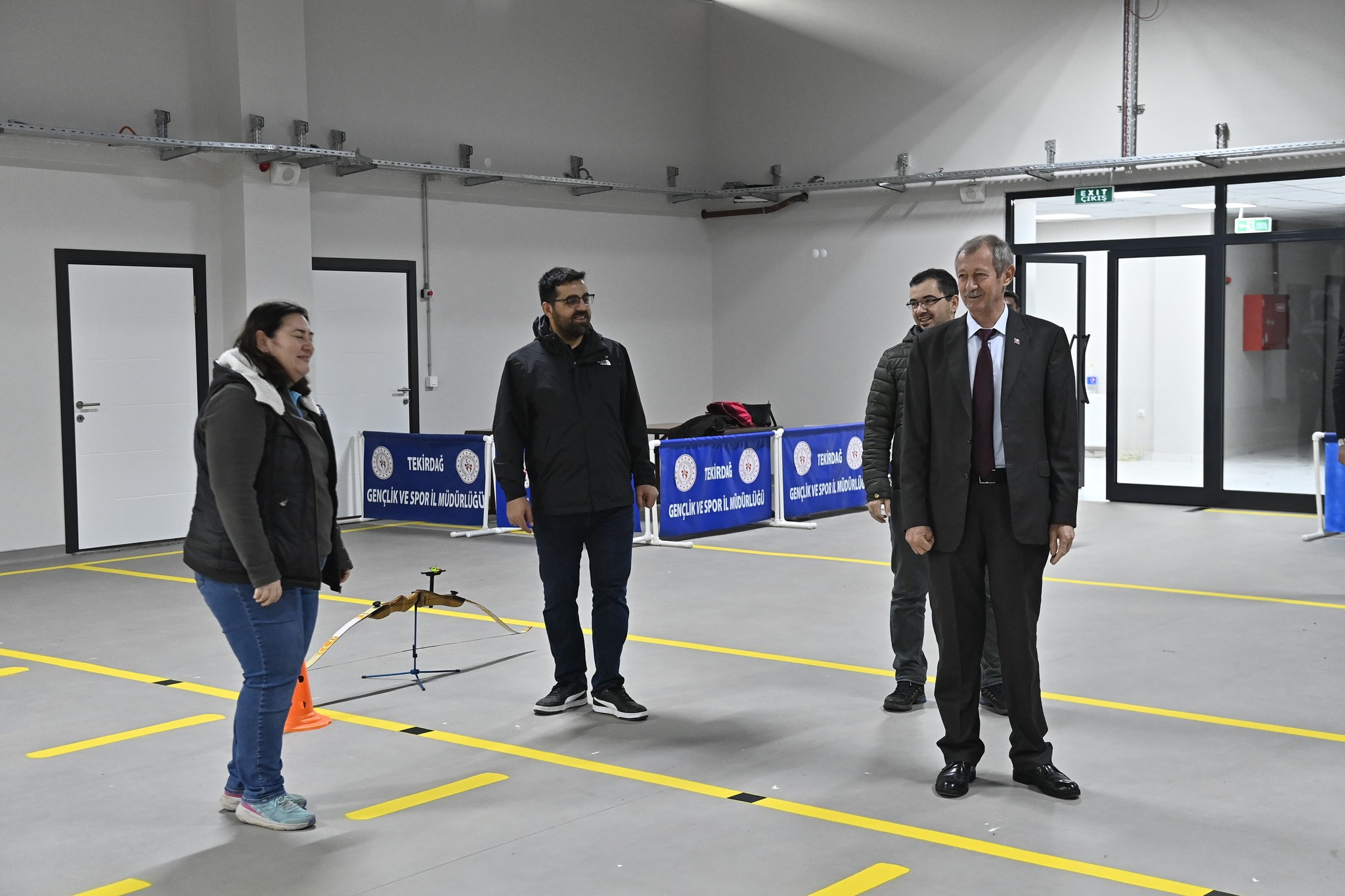 Süleymanpaşa Belediyesi tarafından Prof. Dr. Mustafa Şentop Spor Kompleksi içinde
