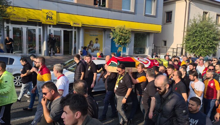 Son Yolculuğuna, Çok Sevdiği Tekirdağın Sokaklarından Uğurlandı Kalp krizi sonrası hayatını kaybeden Tekirdağ Galatasaray Derneği Başkanı, Tekirdağspor