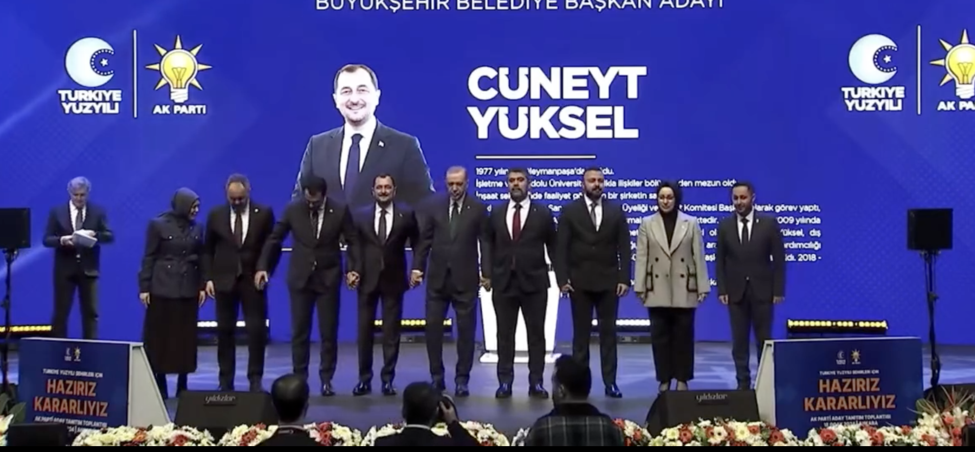 AK Parti bugün gerçekleştirdiği aday tanıtım toplantısı ile birlikte 17'si