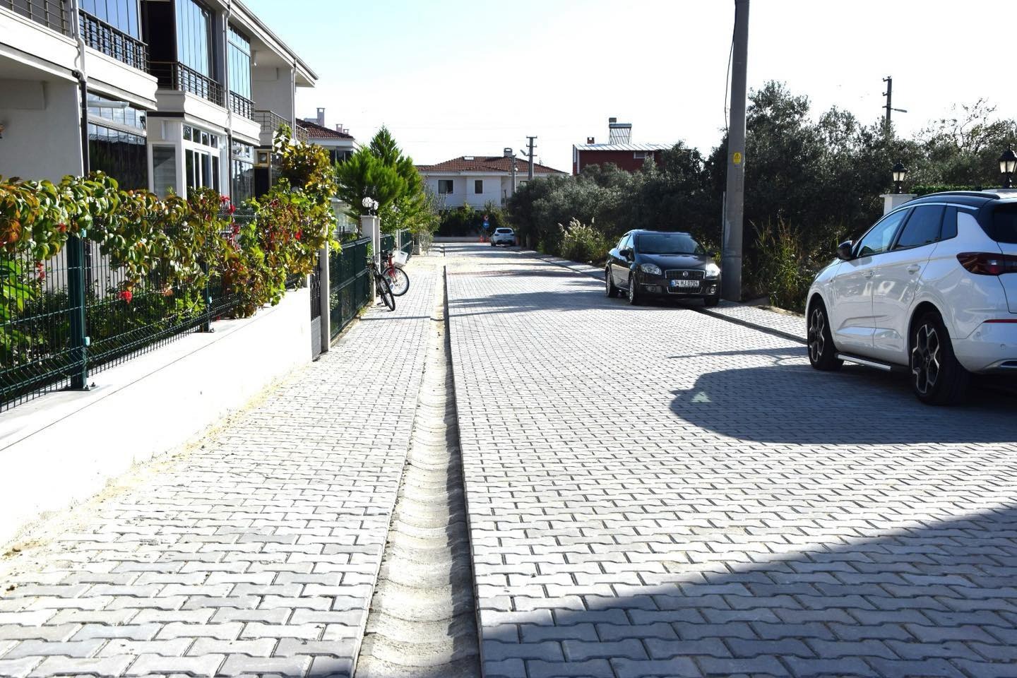 Şarköy Belediyesi tarafından cadde ve sokakların daha modern ve daha