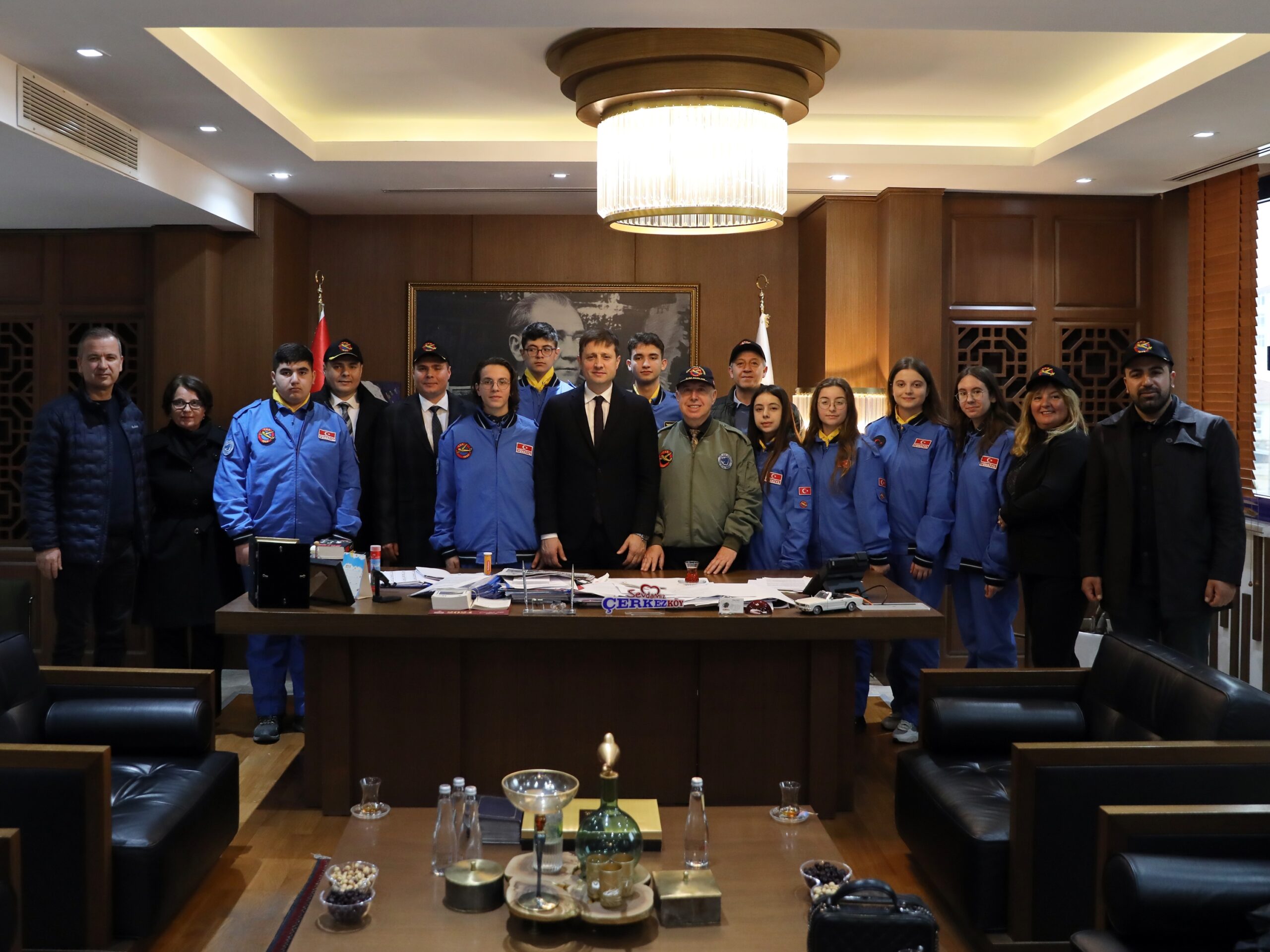 Türk Hava Kurumu Çerkezköy Şube Başkanı Serkan Karagöz, kurumun 99’uncu