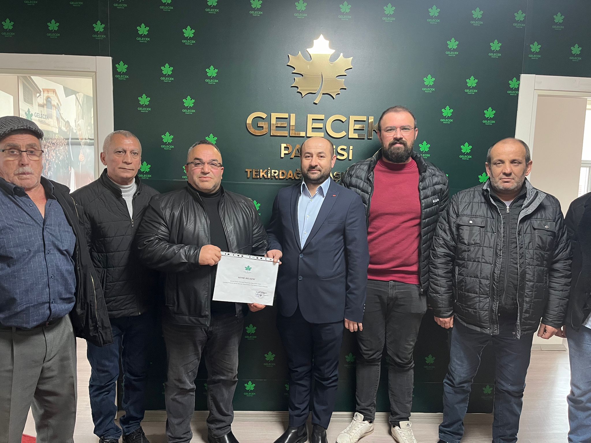 Gelecek Partisi Süleymanpaşa İlçe Başkanlığı'na Fatih Kurt atandı. 