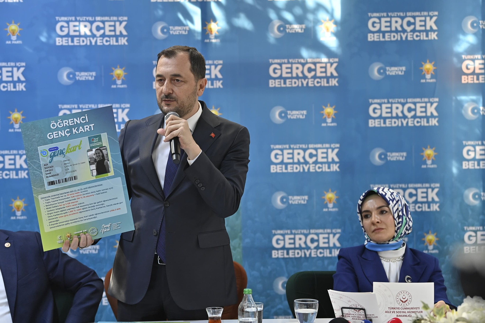 AK Parti Tekirdağ Büyükşehir Belediye Başkan Adayı Cüneyt Yüksel, Çorlu’da
