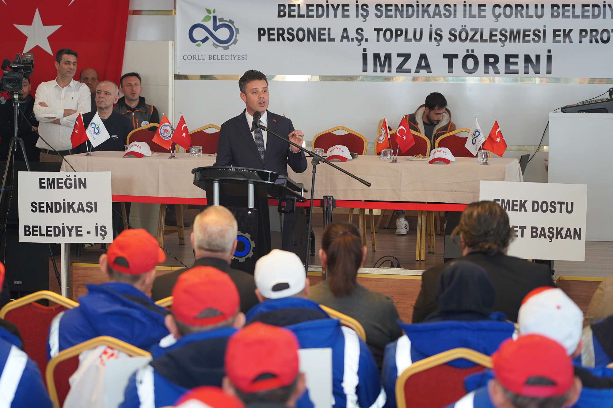 Çorlu Belediyesi ve Belediye-İş Sendikası arasında Çorlu Belediyesi Personel A.Ş.’de