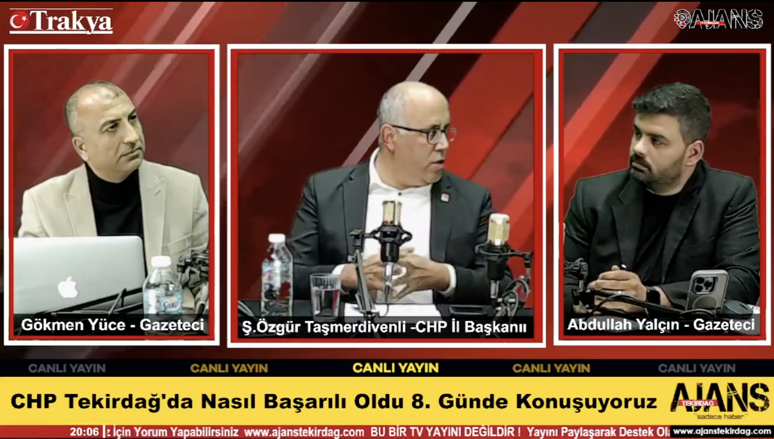CHP Tekirdağ İl Başkanı Şenol Özgür Taşmerdivenli, Sülaymanpaşa Belediyesinin şu