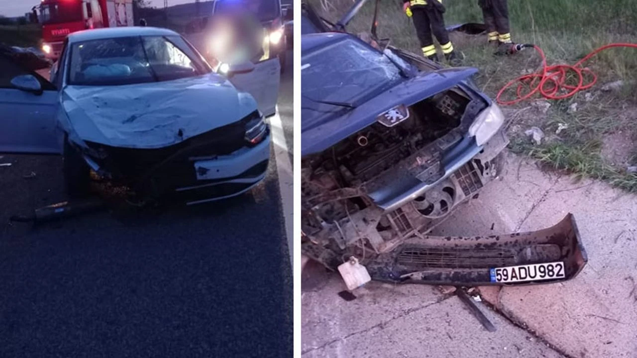 Kazada ölüme sebebiyet verdi. Olay yerinden kaçtı Tekirdağ’da arkadan çarptığı otomobilin sürücüsünün ölümüne neden olan kişi olay