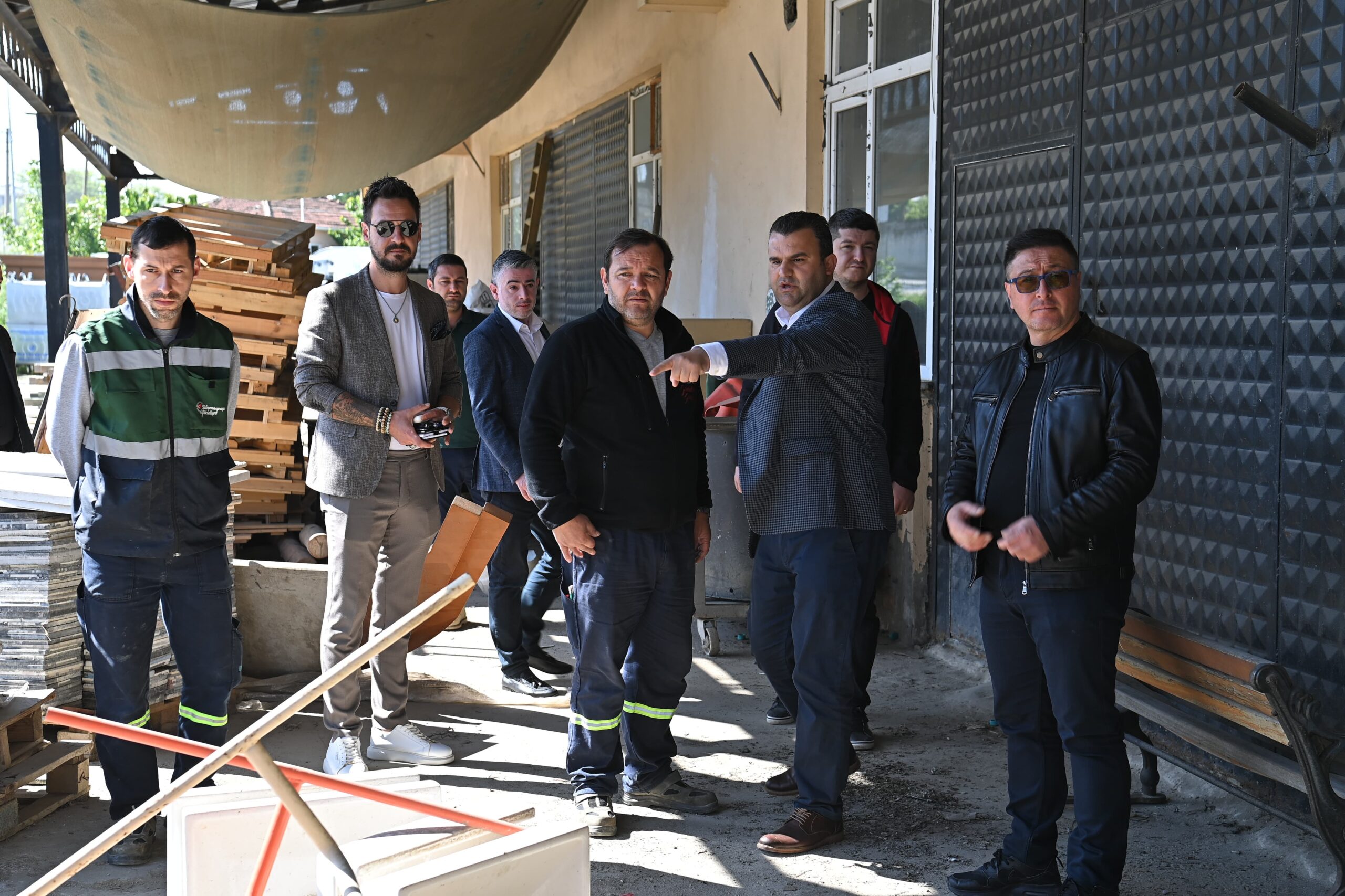 Süleymanpaşa Belediye Başkanı Volkan Nallar, Fen İşleri Müdürlüğü bünyesinde faaliyet