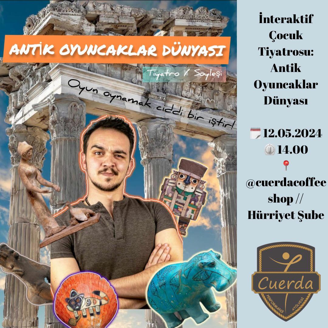 Cuerda Performans Atölyesinden Çocuk Tiyatrosu Tekirdağ’ın Süleymanpaşa ilçesinde faaliyet gösteren Cuerda Performans atölyesi, 12 Mayıs