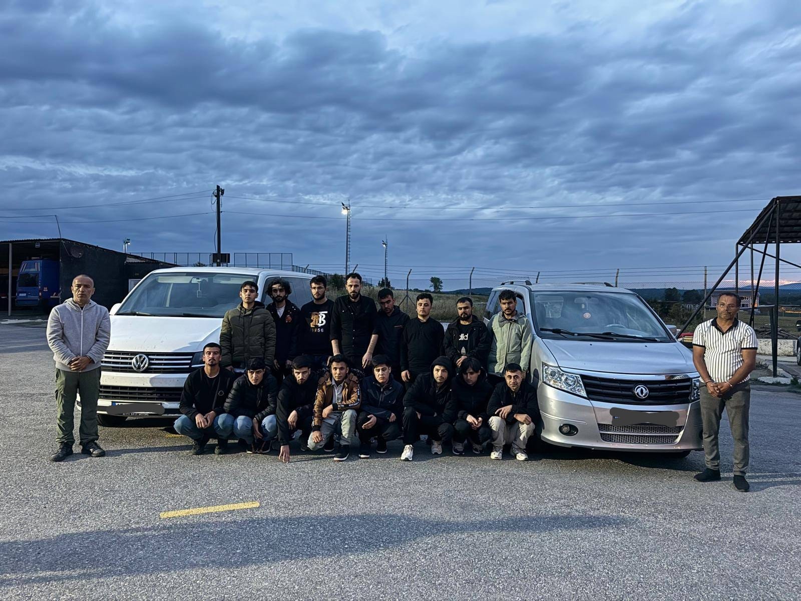 Tekirdağ İl Jandarma Komutanlığı ekipleri, Saray ilçesinde 15 kaçak göçmen