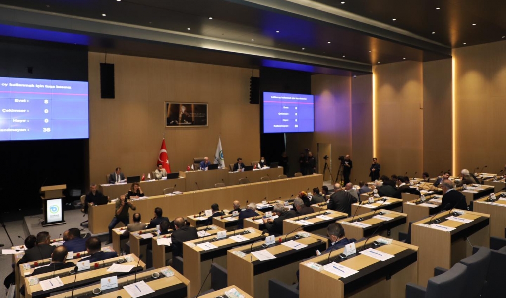 Tekirdağ Büyükşehir Belediye Meclis Toplantısında, Büyükşehir Belediye Başkanı Dr. Candan