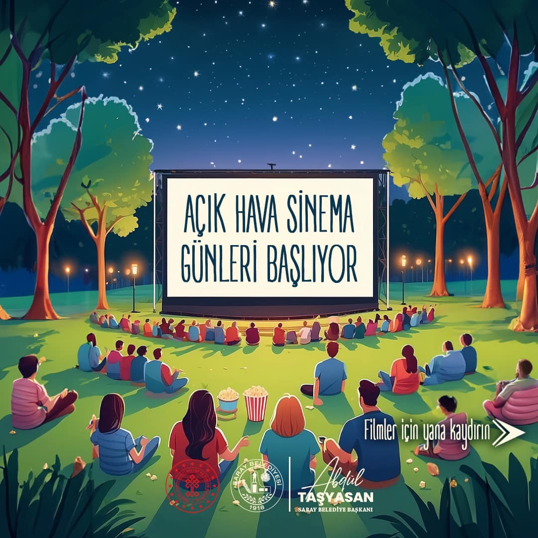 Saray Belediyesi Açık Hava Sinema Günleri, 30 Temmuz Salı günü