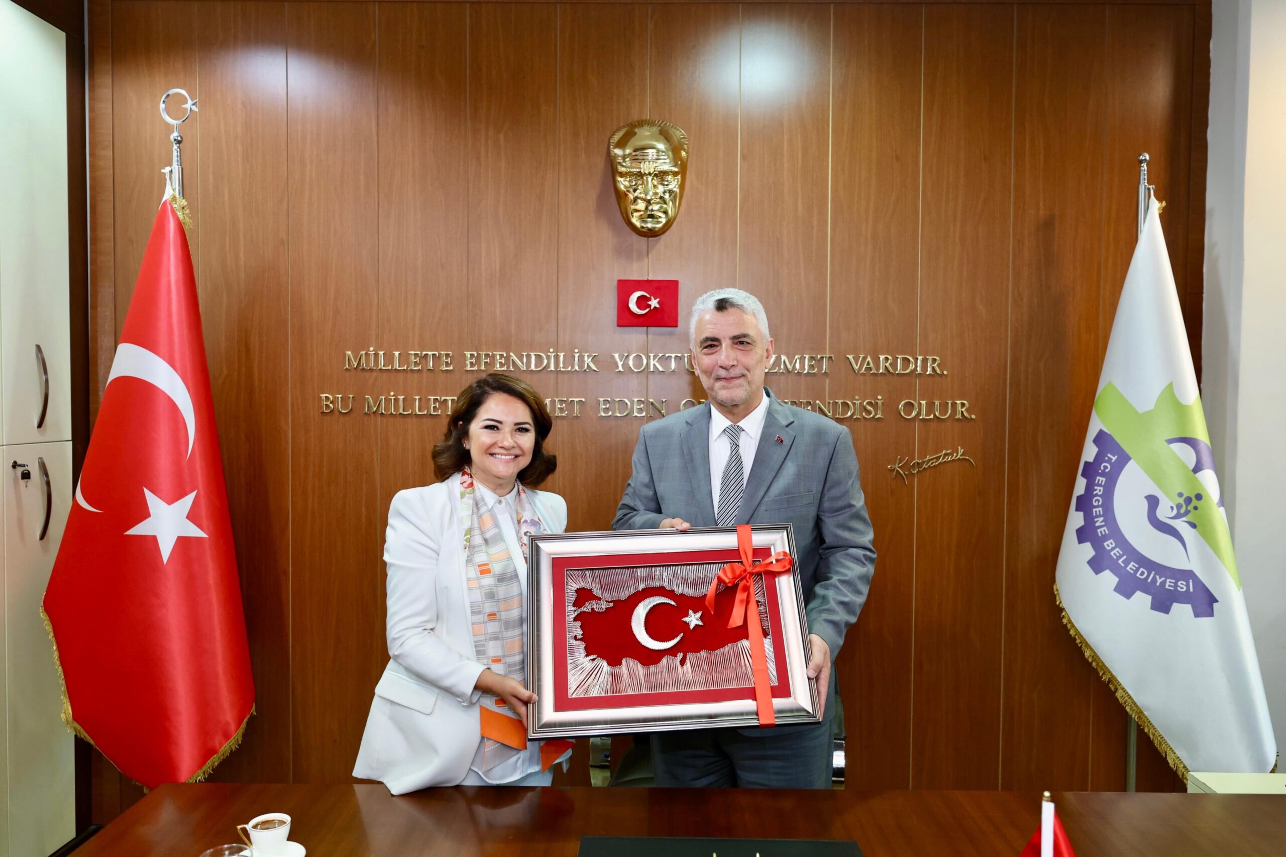 Bir dizi açılış gerçekleştirmek ve programa katılmak üzere Tekirdağ’a gelen