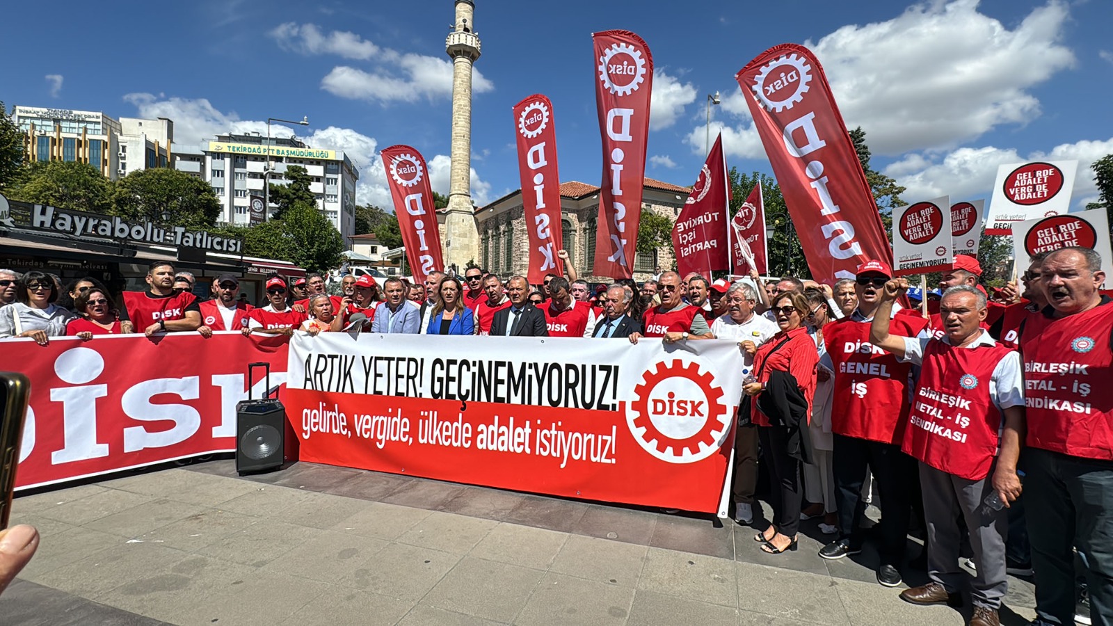 DSİK Genel İş Sendikası, Trakya işçi buluşmalarını Tekirdağ’ın Süleymanpaşa ilçesinde
