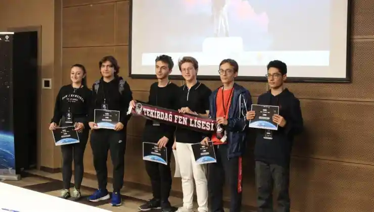 Tekirdağ Süleymanpaşa Ebru Nayim Fen Lisesi öğrencileri, NASA’nın Uluslararası Uzay