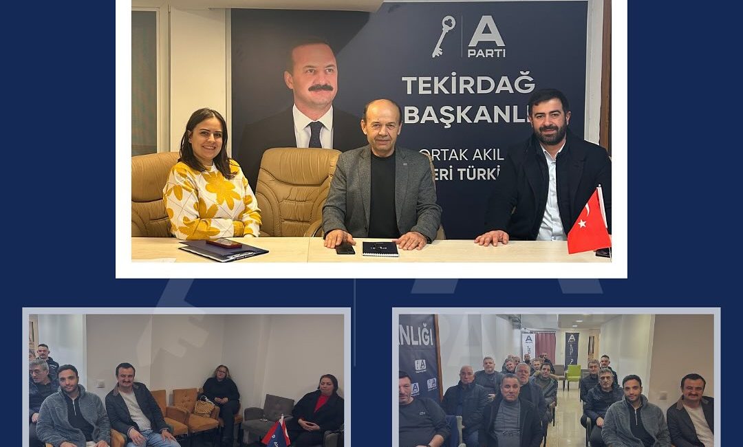 Yavuz Ağıralioğlu tarafından kurulan Anahtar Parti Süleymanpaşa İlçe Kurucu Yönetim