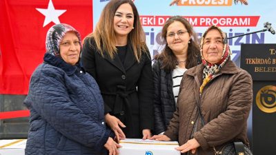 Tekirdağ Büyükşehir Belediyesi, tarım ve hayvancılıkta önemli bir destek adımı