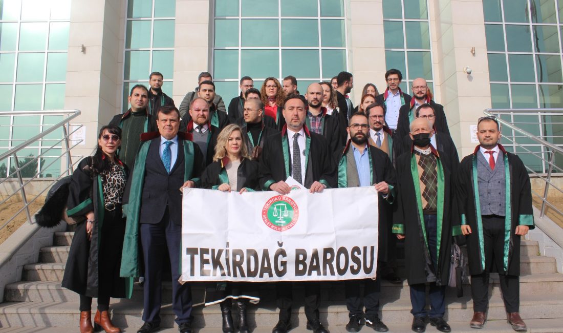 Tekirdağ Baro Başkanı Egemen Gürcün, CMK görevlendirmelerinde daha adil bir