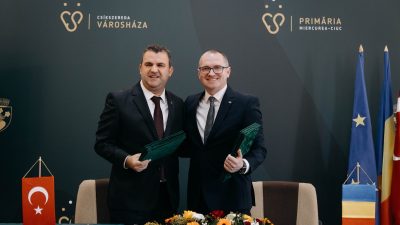 Romanya'nın Transilvanya Bölgesi Csikszerada Belediyesi’nin daveti üzerine Romanya’ya giden Süleymanpaşa