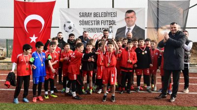 Sömestr Fest’ 2025 kapsamında Saray Belediyesi tarafından düzenlenen Sömestr Futbol