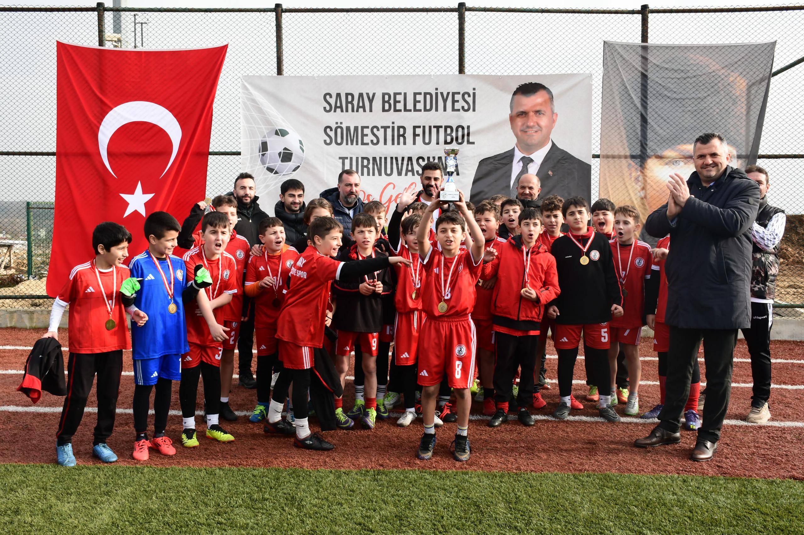 Sömestr Fest’ 2025 kapsamında Saray Belediyesi tarafından düzenlenen Sömestr Futbol