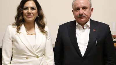 Tekirdağ Büyükşehir Belediye Başkanı Dr. Candan Yüceer, Ankara'da bir dizi