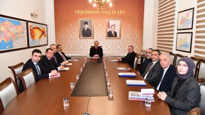 Valimiz Sayın Recep Soytürk başkanlığında Tekirdağ Valiliği Toplantı Salonu’nda Aile