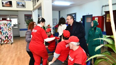 Valimiz Sayın Recep Soytürk ve eşi Nurdan Soytürk Hanımefendi, Zihinsel
