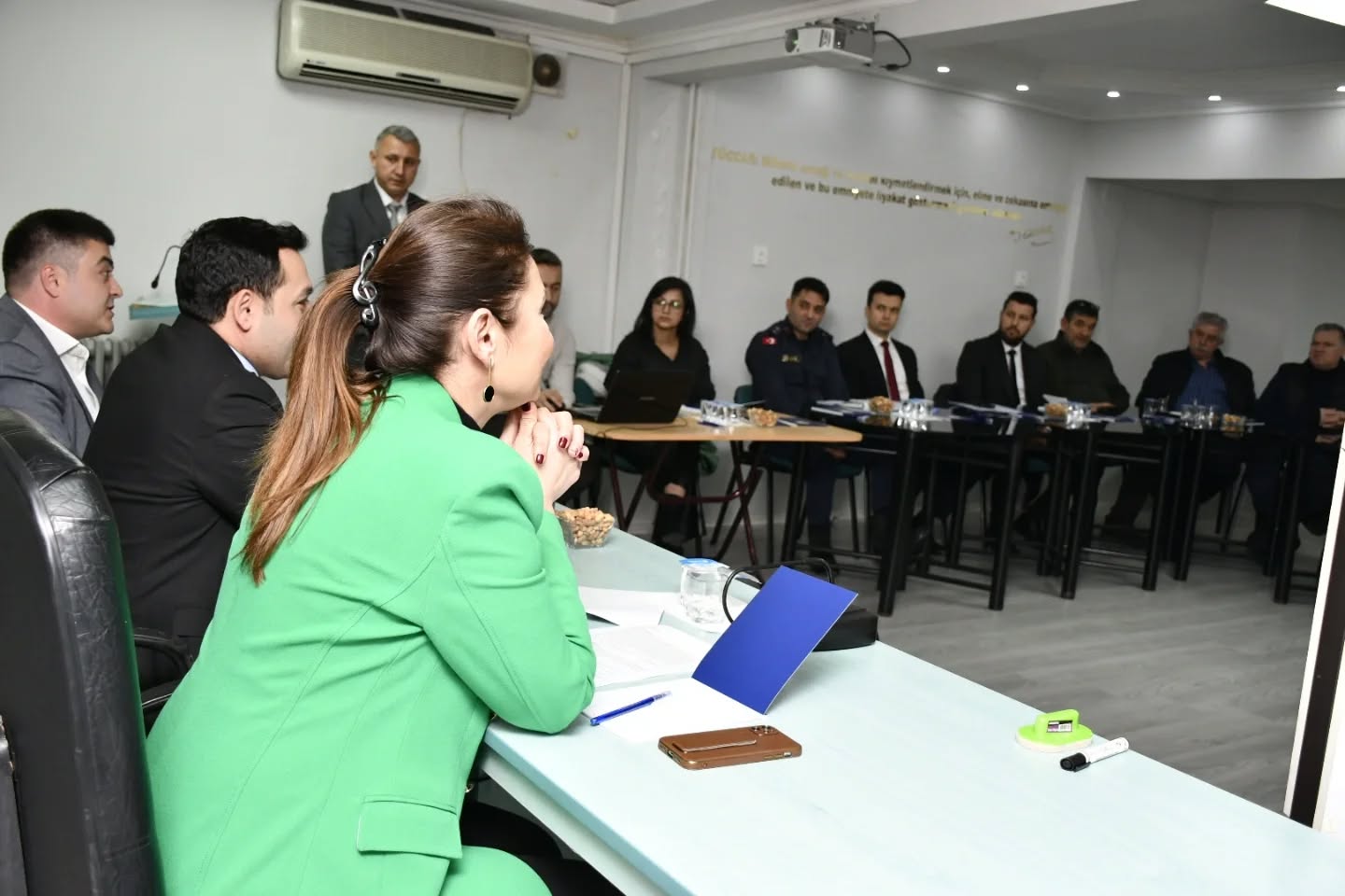 Malkara İlçe Kaymakamı Eyüp Kaykaç ve Malkara Belediye Başkanı Nergiz