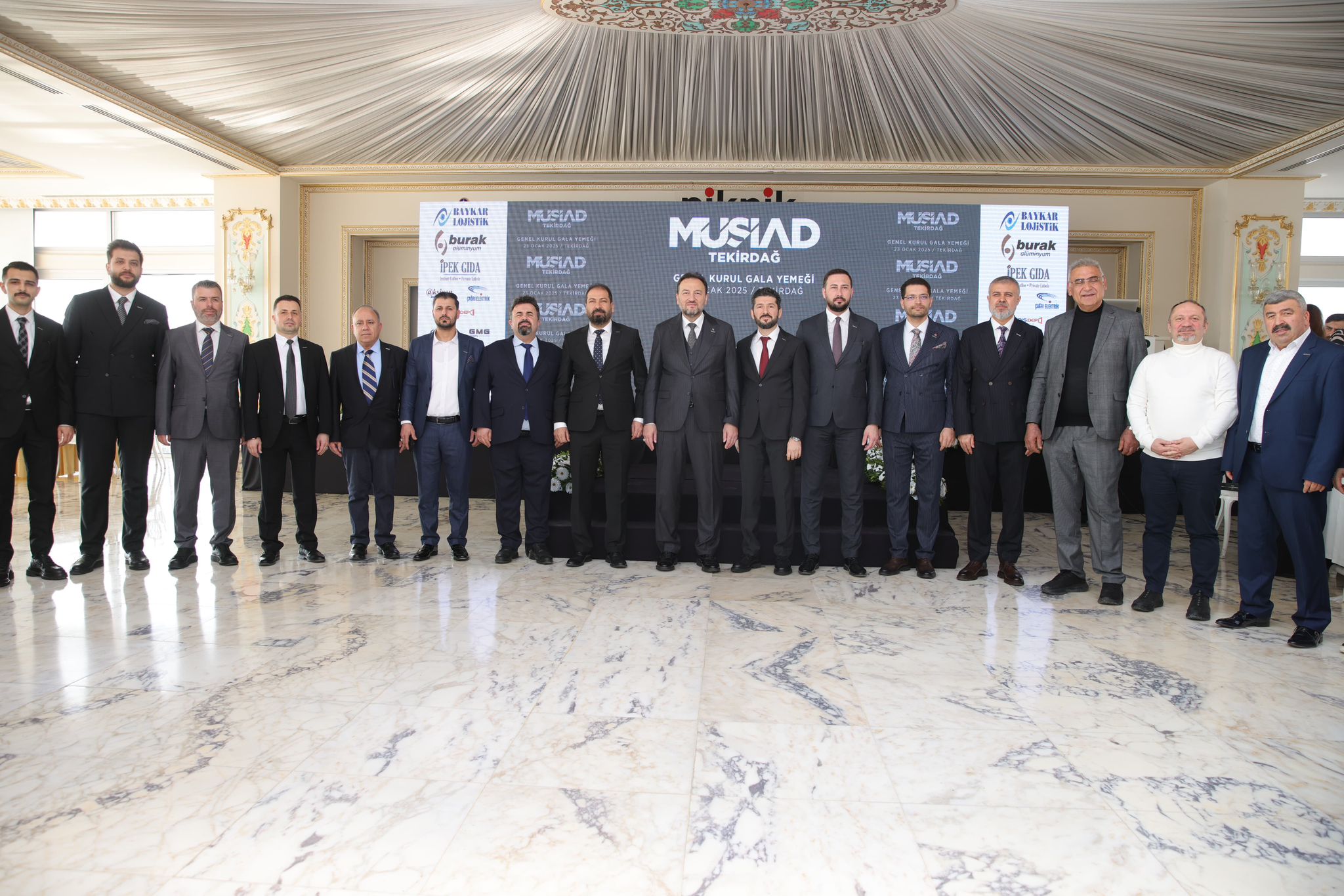 Geçtiğimiz haftalarda Genel Kurulunu tamamlayan MÜSİAD Tekirdağ Şubesi , Yönetim