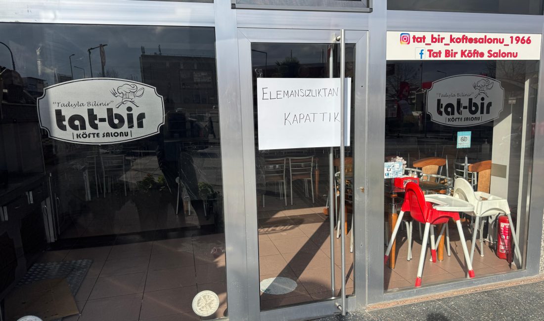 Süleymanpaşa ilçesinde bulunan Köprübaşı mevkiindeki bir işletme, eleman bulamadığı için