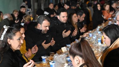 Süleymanpaşa Belediyesi tarafından Ramazan ayı boyunca düzenlenen Halk Sofraları Mahalle