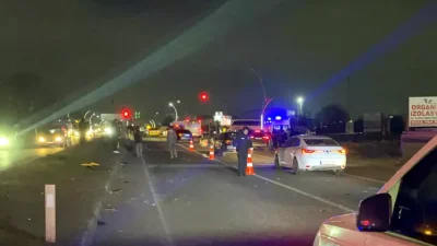 Tekirdağ’ın Çerkezköy ilçesinde, taksiyle çarpışıp savrulan motosikletin sürücüsü Yusuf Onar,