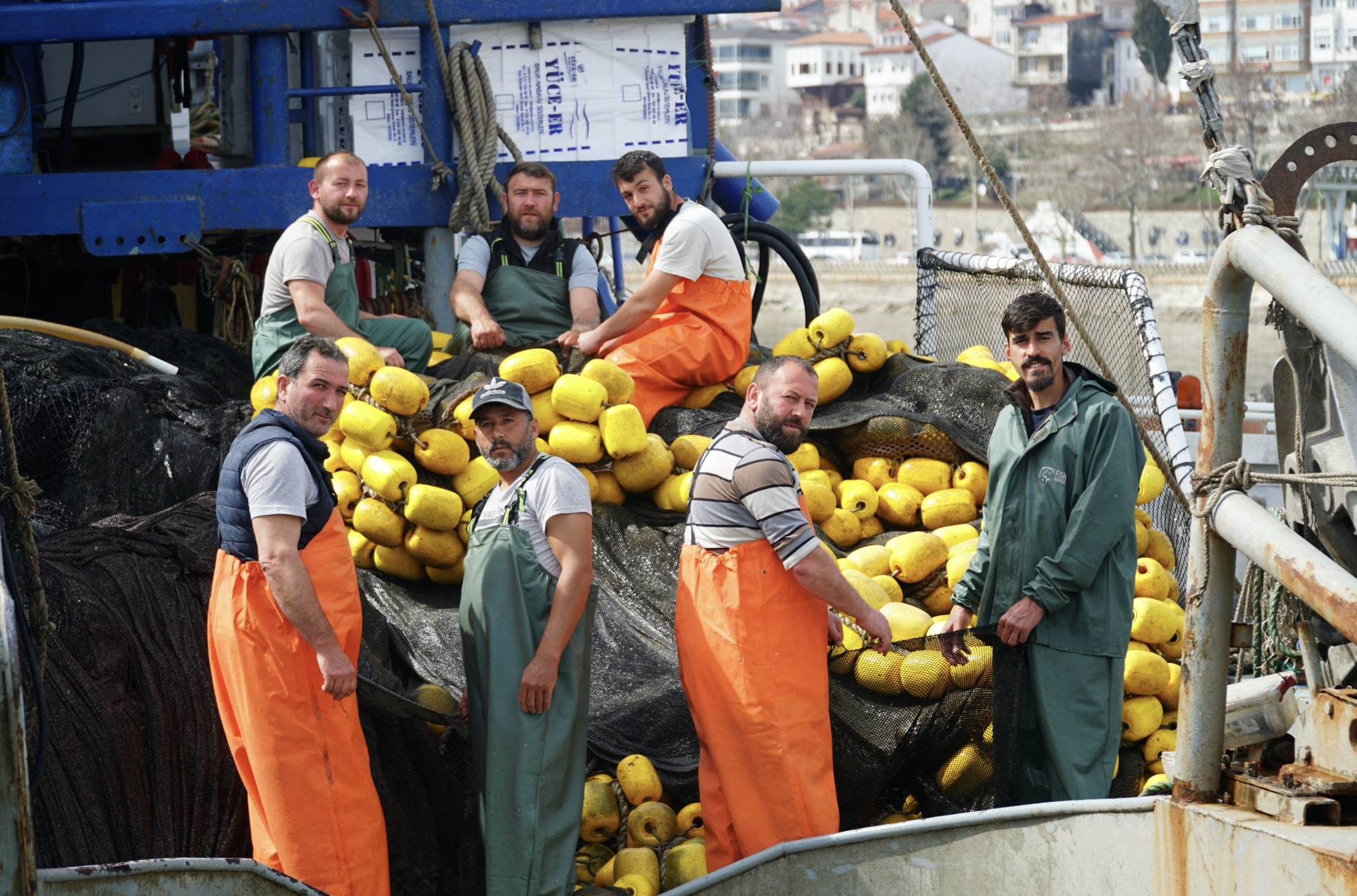 Marmara Denizi’nde etkili olan deniz salyası (müsilaj), Tekirdağlı balıkçıların avlanmasını