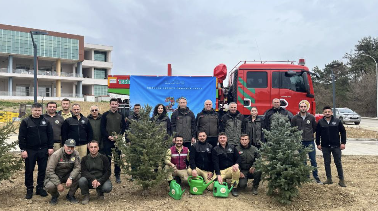 Tekirdağ Orman İşletme Müdürlüğü, kenti daha yeşil bir hale getirmek