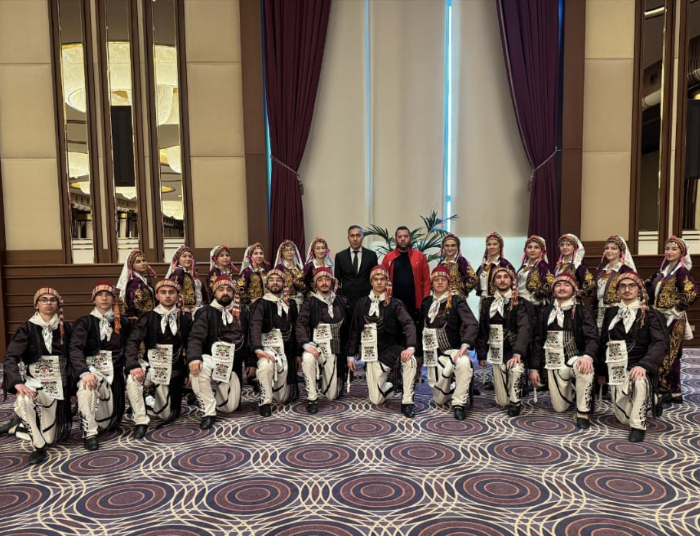 Süleymanpaşa Halk Eğitim Merkezi Halk Oyunları Ekibi, Cumhurbaşkanlığı Külliyesi’nde düzenlenen