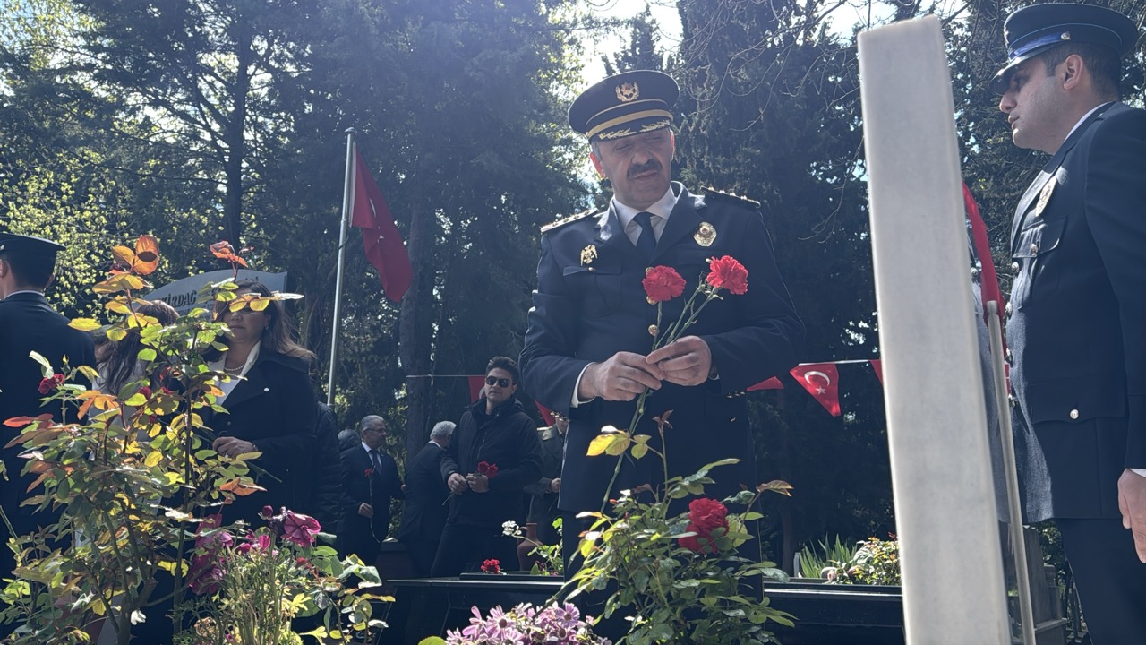 Türk Polis teşkilatının 180. Kuruluş yılı nedeniyle Tekirdağ’da şehitlikler ziyaret