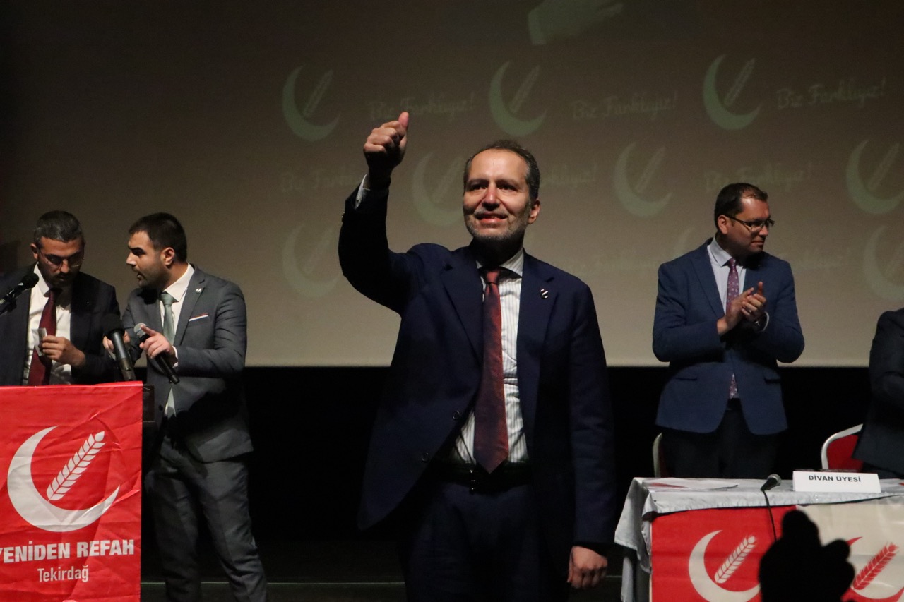Yeniden Refah Partisi Genel Başkanı Fatih Erbakan, Tekirdağ 3. Olağan