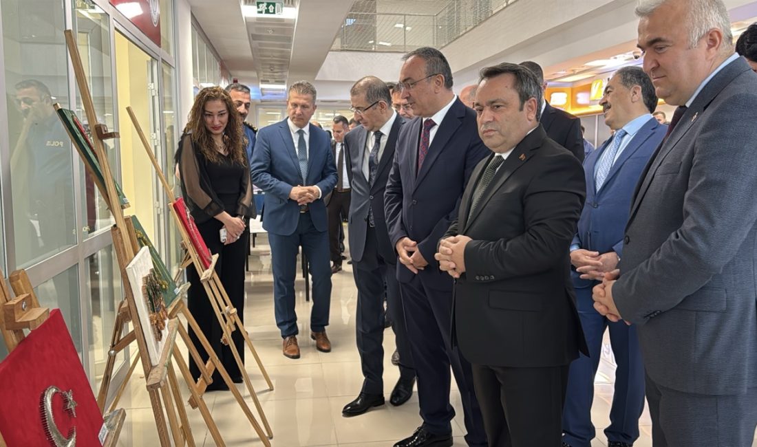 Yükümlülerin Hazırladığı Ürünler Sergilendi Tekirdağ’da el sanatları ve resim eğitimi verilen denetimli serbestlik yükümlülerinin hazırladığı ürünler