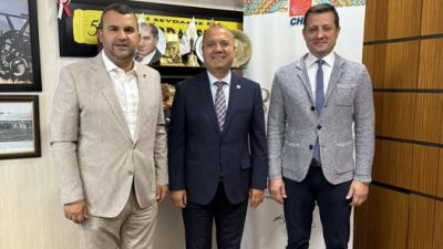 Süleymanpaşa Belediye Başkanı Volkan Nallar, Çerkezköy Belediye Başkanı Vahap Akay