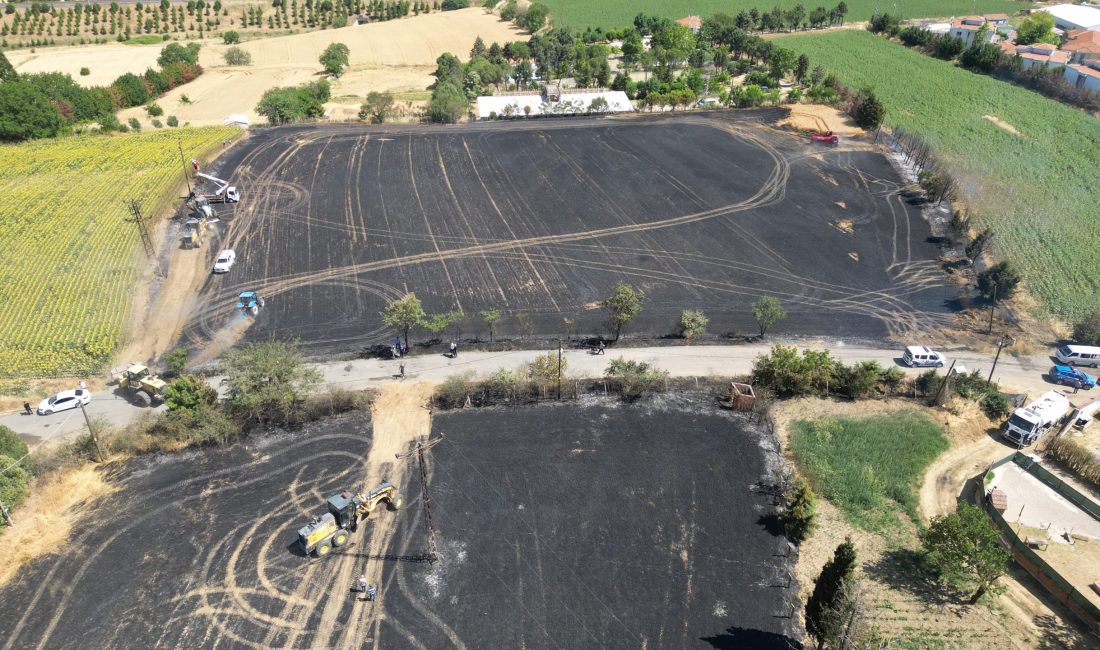 6 Ayda 5.889 Müdahale! Tekirdağ İtfaiyesi Alarmda Tekirdağ Büyükşehir Belediyesi İtfaiye Dairesi Başkanlığı, 2025 yılının ilk yarısında