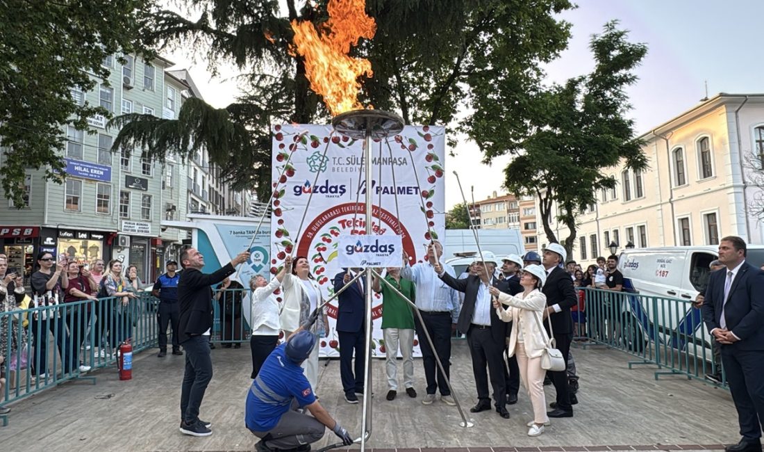 59. Kiraz Festivali Görkemli Bir Şekilde Başladı Tekirdağ’ın Süleymanpaşa ilçesinde düzenlenen Uluslararası 59. Kiraz Festivali, ilk doğduğu
