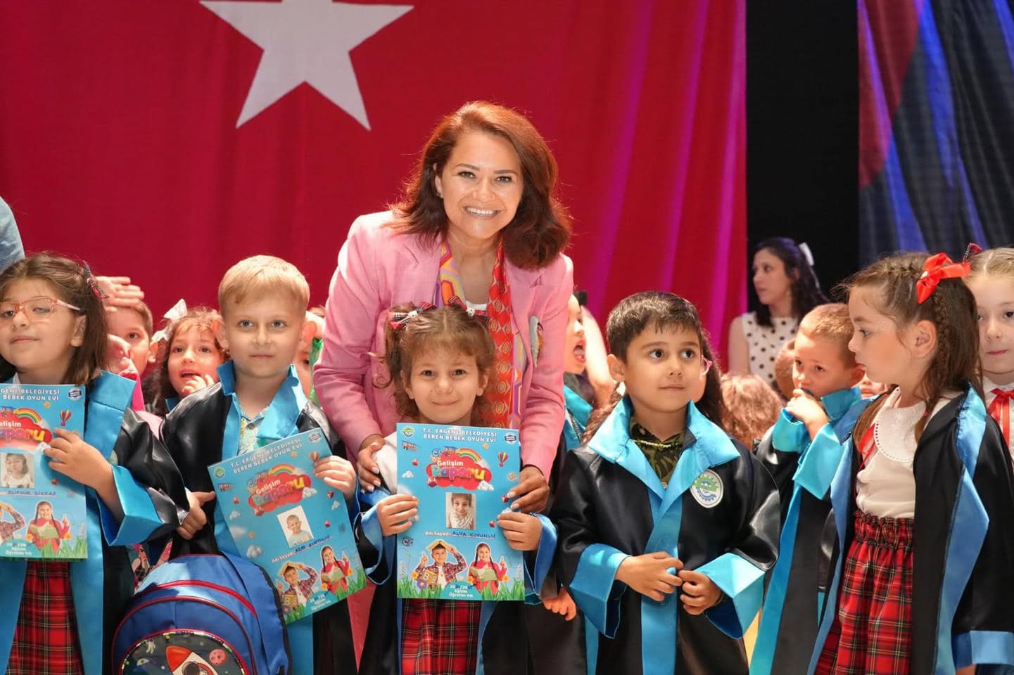 Ergene Belediyesi'ne bağlı Beren Bebek Oyun Evi öğrencilerinin yıl sonu