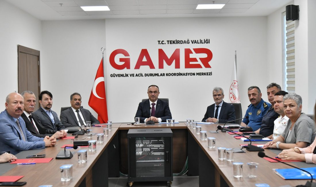 Tekirdağ’da Göç Kurulu Toplantısı Yapıldı Tekirdağ’da yabancı uyruklulara ilişkin yürütülen çalışmaların ele alındığı İl Göç