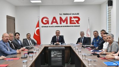 Tekirdağ’da yabancı uyruklulara ilişkin yürütülen çalışmaların ele alındığı İl Göç