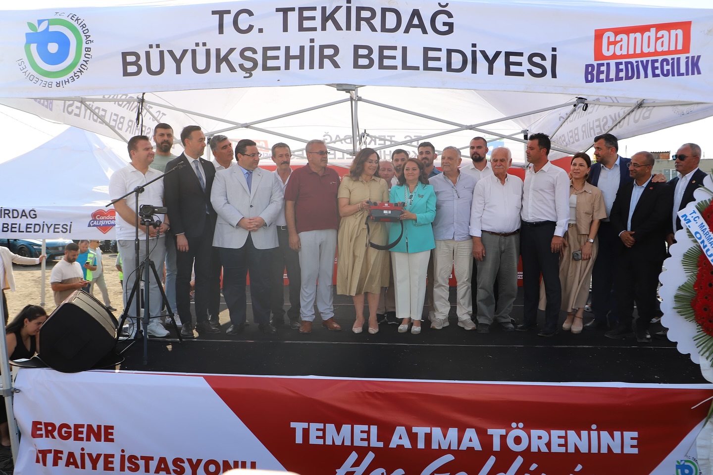 Tekirdağ Büyükşehir Belediyesi, Ergene ilçesine modern donanımlı yeni bir itfaiye